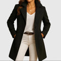 Briony | Double-Breasted Notch-Lapel Quiet Coat