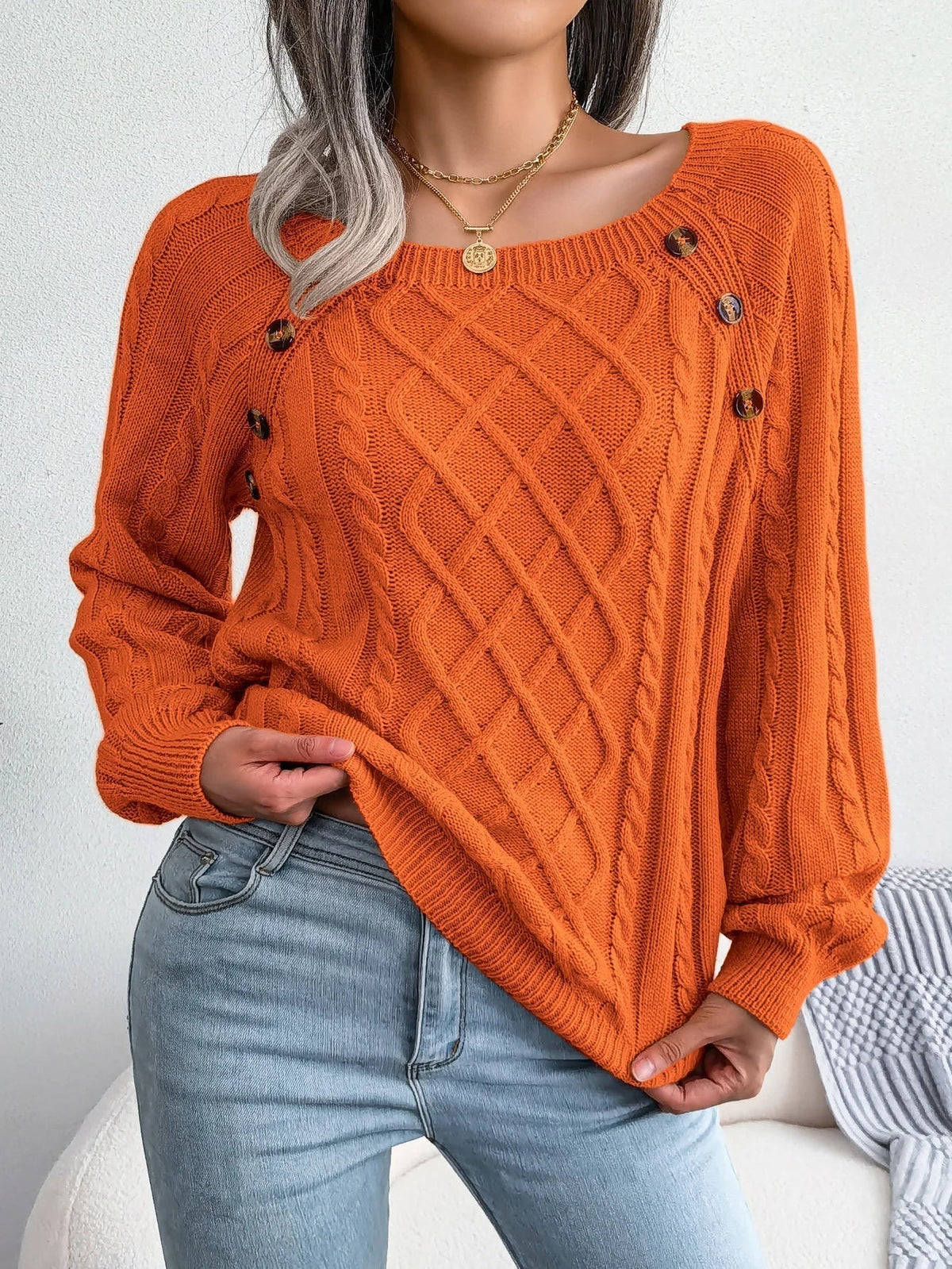 Iskra | Refined Cable-Knit Considered Sweater