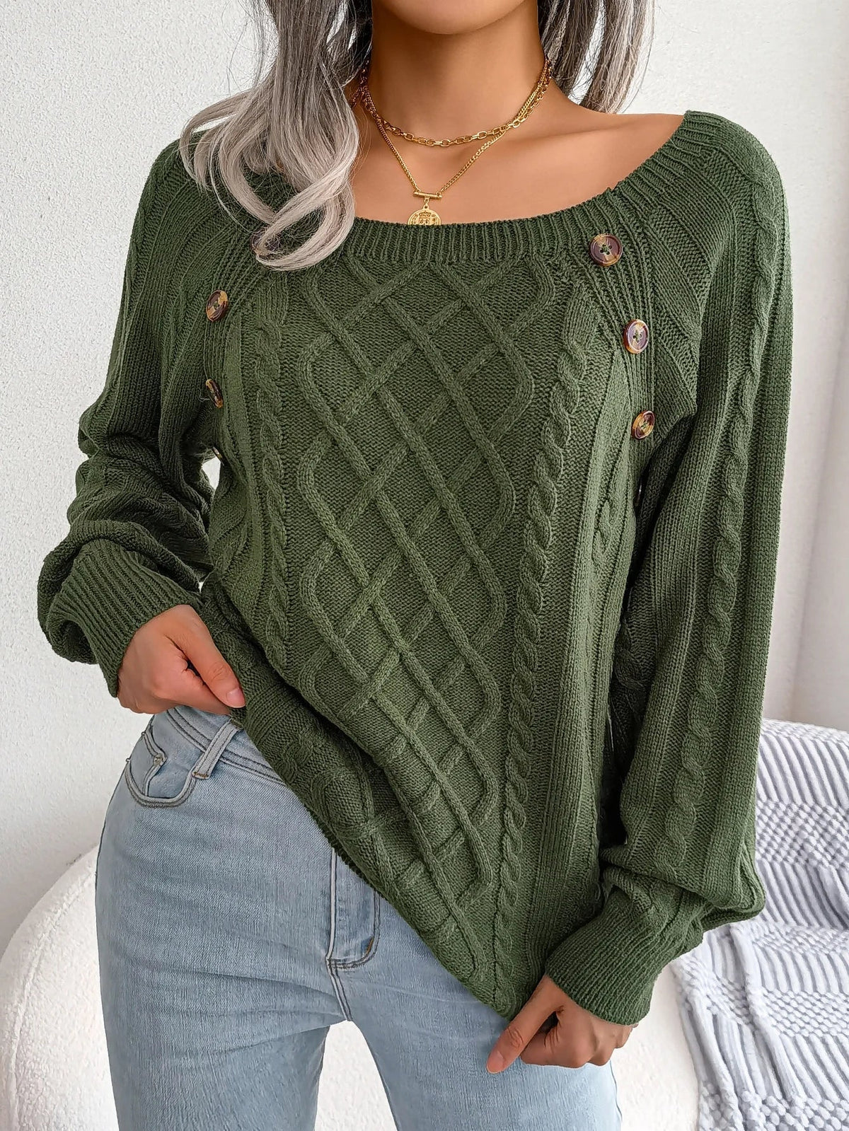 Iskra | Refined Cable-Knit Considered Sweater