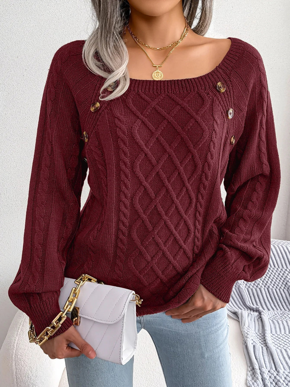 Iskra | Refined Cable-Knit Considered Sweater